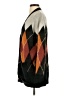 Volcom 100% Acrylic Argyle Brown Cardigan Size XS - Sm - photo 5