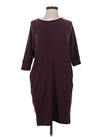 Peach Casual Dress (view 1)