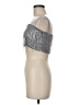 Mable 100% Polyester Silver Tube Top Size M - photo 5