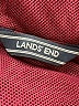 Lands' End 100% Polyester Solid Burgundy Raincoat Size 10 - photo 3