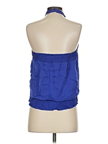 Bebe Sleeveless Silk Top (view 2)