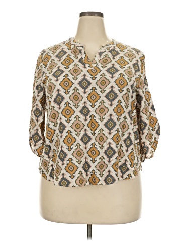 89th & Madison 3/4 Sleeve Blouse (view 1)