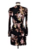 Lulus 100% Polyester Floral Black Cocktail Dress Size M - photo 2