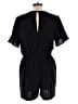 First Love 100% Polyester Solid Black Romper Size L - photo 2