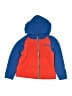 The North Face 100% Polyester Orange Red Zip Up Hoodie Size 3T - photo 1