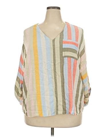 Cato 3/4 Sleeve Blouse (view 1)