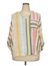 Cato Color Block Tan 3/4 Sleeve Blouse Size 18 - photo 1