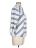Zara Basic Blue White 3/4 Sleeve T-Shirt Size L - photo 4