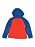 The North Face 100% Polyester Orange Red Zip Up Hoodie Size 3T - photo 2
