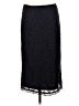 Coldwater Creek Black Blue Formal Skirt Size 4 - photo 1