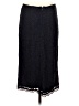 Coldwater Creek Black Blue Formal Skirt Size 4 - photo 2