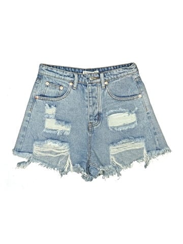 Signature 8 Denim Shorts (view 1)