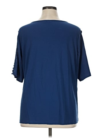 89th & Madison Short Sleeve Blouse (view 2)