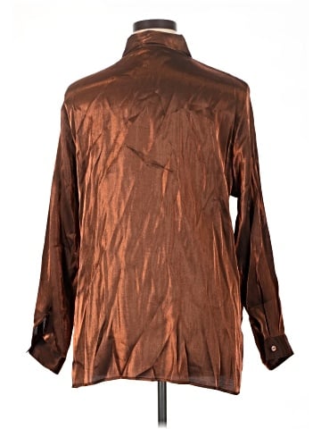 Notations 3/4 Sleeve Button-Down Shirt (view 2)