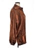 Notations Metallic Brown 3/4 Sleeve Button-Down Shirt Size 1X - photo 4