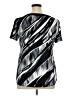 Perseption Concept Silver Short Sleeve Blouse Size 1X - photo 2
