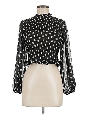 Olivaceous Long Sleeve Blouse (view 1)
