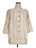 Unique Spectrum Orange 3/4 Sleeve Blouse Size 1X - photo 1