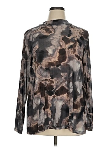 Logo Layers Long Sleeve Blouse (view 1)