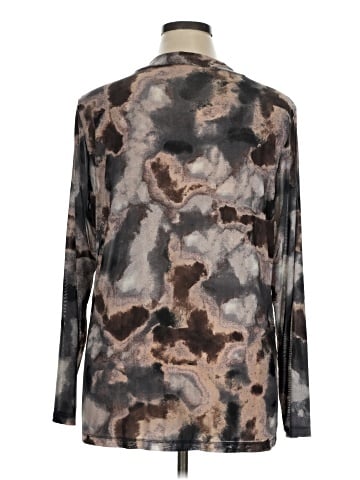 Logo Layers Long Sleeve Blouse (view 2)