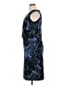 Ashley Stewart 100% Polyester Graphic Blue Cocktail Dress Size 14 Plus - photo 5