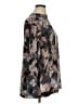Logo Layers Camo Brown Long Sleeve Blouse Size XL - photo 4