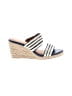 Andre Assous Stripes Blue Wedges Size 8 - photo 1