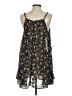 Easel 100% Polyester Paisley Black Casual Dress Size S - photo 2