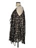 Easel 100% Polyester Paisley Black Casual Dress Size S - photo 5