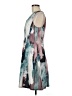 Mossimo Graphic Teal Cocktail Dress Size M - photo 5