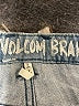 Volcom 100% Cotton Blue Denim Shorts Size 5 - photo 3