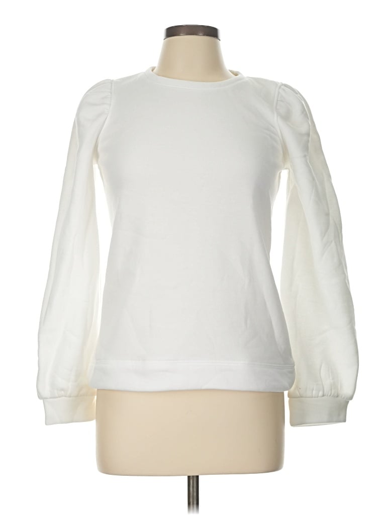 Pre-owned Assorted Brands Sweatshirt In White