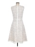 BCBGMAXAZRIA Tweed Ivory Cocktail Dress Size 8 - photo 2