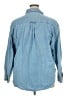 Gitano 100% Cotton Blue Long Sleeve Button-Down Shirt Size 24W - photo 2