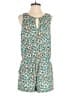 BCBGMAXAZRIA Hearts Teal Romper Size M - photo 1