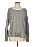 Pam & Gela 100% Cotton Gray Pullover Sweater Size L - photo 1