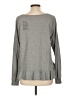 Pam & Gela 100% Cotton Gray Pullover Sweater Size L - photo 2