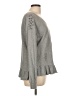 Pam & Gela 100% Cotton Gray Pullover Sweater Size L - photo 4