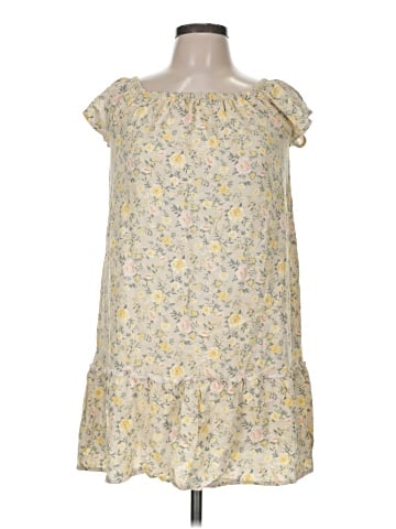 Pink Rose Casual Dress (view 1)