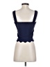 Sandro Blue Sleeveless Top Size Sm (1) - photo 2