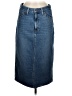 Levi's 100% Cotton Blue Denim Skirt Size 29 waist - photo 1