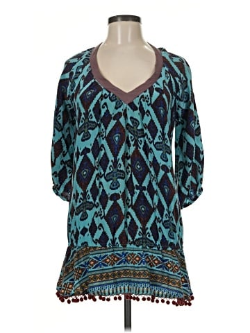 Plenty By Tracy Reese 3/4 Sleeve Silk Top (view 1)