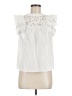 Caballero 100% Cotton White Sleeveless Blouse Size M - photo 1