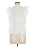 Caballero 100% Cotton White Sleeveless Blouse Size M - photo 2