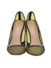 Aldo Houndstooth Yellow Heels Size 6 - photo 2
