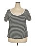 Lovesick Black Short Sleeve Top Size 5X Plus - photo 1