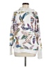 Averly Print White Pullover Sweater Size M - photo 1