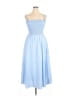 Rag & Bone 100% Polyester Blue Cocktail Dress Size L - photo 1