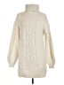 Just Fab Ivory Turtleneck Sweater Size M - photo 1