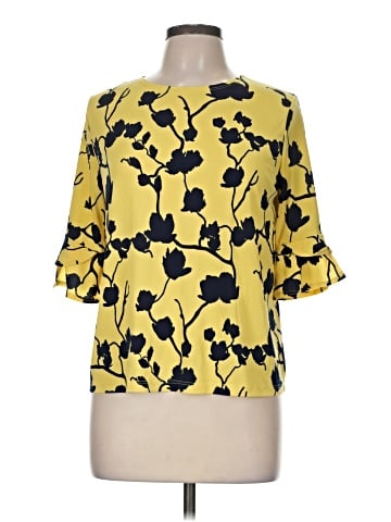 Clara Sun Woo 3/4 Sleeve Blouse (view 1)